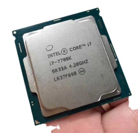 3.Intel Core i-7700k
